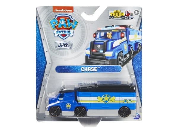Paw Patrol Big Trucks True Metal fordon - Chase