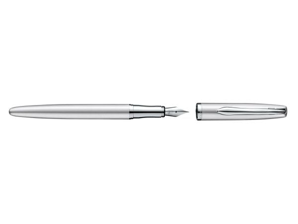 Pelikan Jazz Noble Elegance P36, Sølv, Fyllesystem med patron, Blå, Metall, Rustfritt stål, Medium