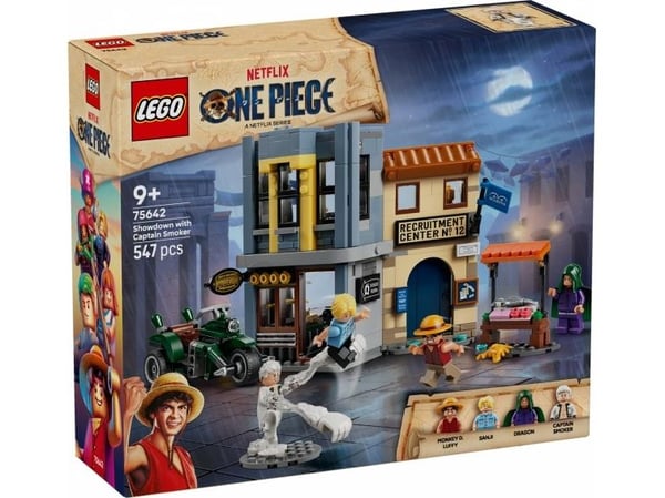 LEGO ONE PIECE 75642 Showdown with Captain Smoker