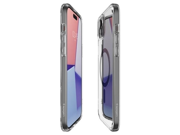 Spigen ACS06803, Etui, Apple, 15,5 cm (6.1"), Svart, Gjennomsiktig