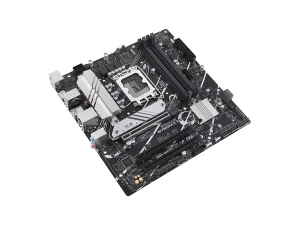 ASUS PRIME B760M-A D4-CSM - Hovedkort - micro ATX - LGA1700-sokkel - B760 Chipset - USB-C 3.2 Gen 1, USB 3.2 Gen 2, USB 3.2 Gen 1 - 2.5 Gigabit LAN...