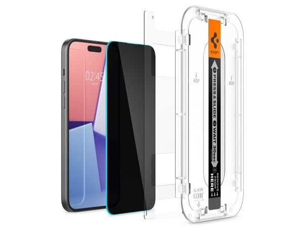 Spigen AGL06885, Apple, iPhone 15 Plus, 2 styck