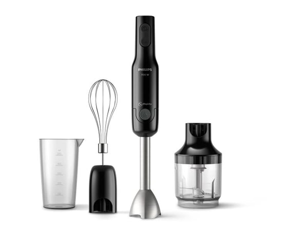 Philips Daily Collection HR2543/90, Upotettava sekoitin, Syke-toiminto, 1,2 m, 700 W, Musta