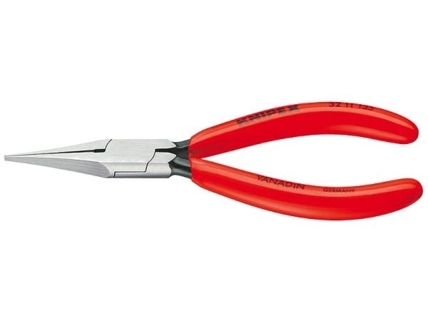 Knipex 32 11 135, Kärkipihdit, 1,5 mm, 3,4 cm, Terästä, Muovi, Punainen