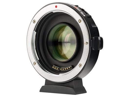 VILTROX EF-M2 II, Canon EF, M4/3, 6,7 cm, Svart, Silver, 0,71x, 118 g