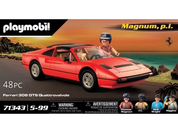 Playmobil 71343, Bil, Magnum, 5 år, Plast, Rød