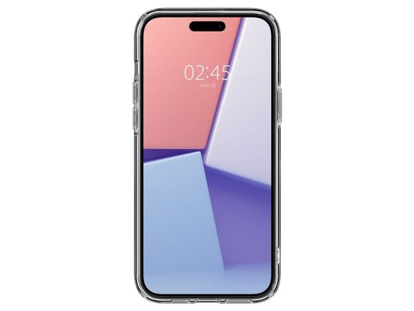 Spigen ACS06802, Mobilskal, Apple, iPhone 15, 15,5 cm (6.1"), Transparent, Vit