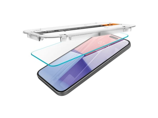 Spigen AGL06903, Apple, iPhone 15, Transparent, 2 styck