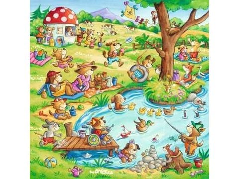 Ravensburger 5249, 49 kpl, Sarjakuvat, 5 vuosi/vuosia