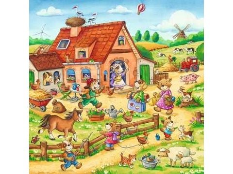 Ravensburger 5249, 49 kpl, Sarjakuvat, 5 vuosi/vuosia