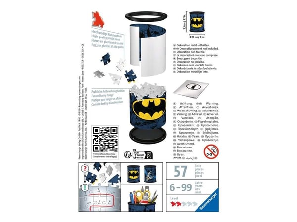 Ravensburger Pencil Cup Batman 54 Pieces