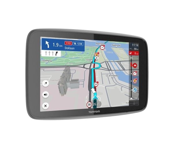 TomTom GO Expert - GPS-navigator - bredbildsskärm för bilar