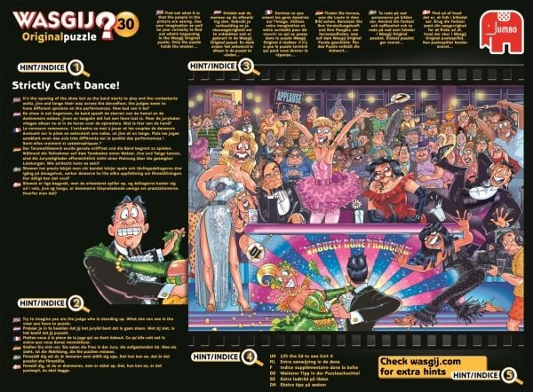 Wasgij Original 30 1000 pcs, 1000 stykker, Komikk, 12 år