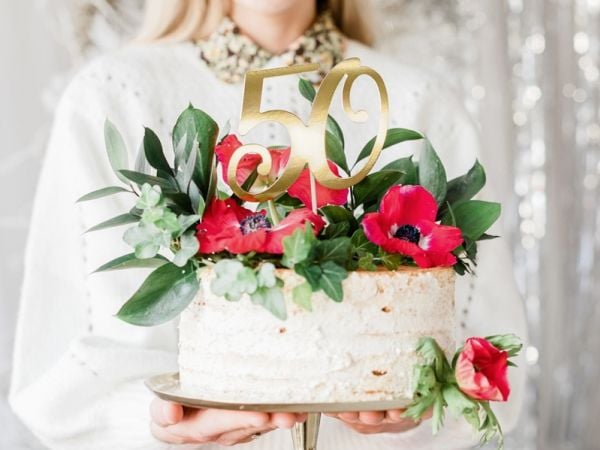 Kakkukoristeet 50 kultaa