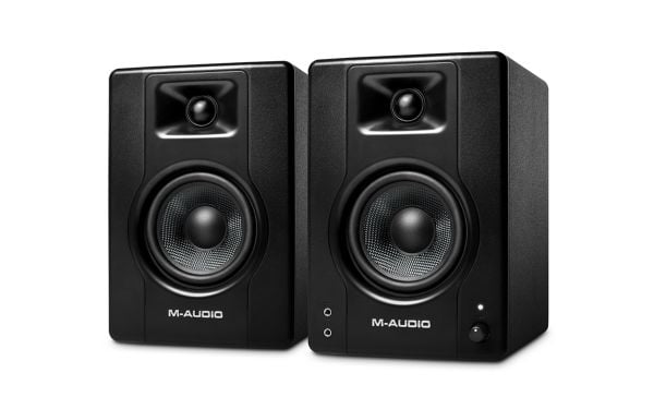 M-AUDIO BX4, Koblet med ledninger (ikke trådløs), 50 W, 69 - 22000 Hz, Sort