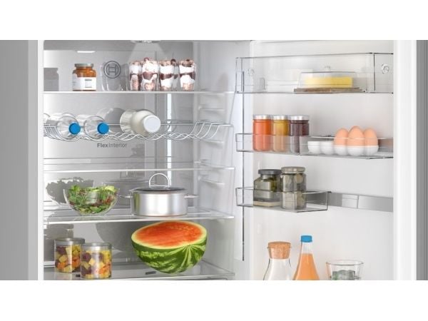 Bosch Serie 6 KGN49LBCF, 440 L, No Frost (jääkaappi), SN-T, 11 kg/24h, C, Musta