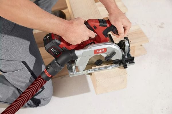 Flex CS 62 18.0-EC/5.0, Sponplate, Gipsplater, Plast, Tre, Sort, Rød, Børsteløs, 16,5 cm, 5000 RPM, 2 cm