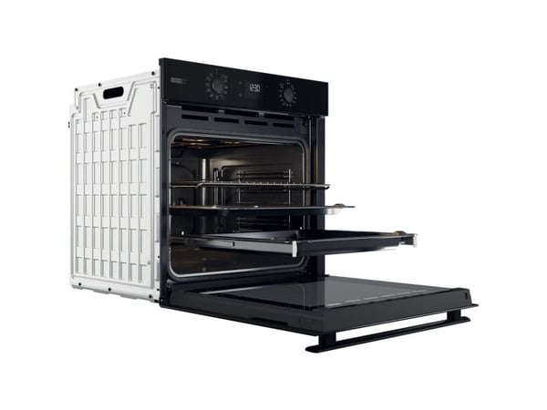 Whirlpool Elements Steam OMSR58RU1SB, Keskikokoinen, Sähköuuni, 71 L, 71 L, Pakotettu tuuletin, 2200 W
