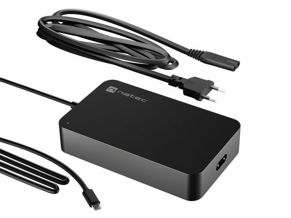NATEC Grayling, Kannettava tietokone, Sisätila, 110 - 240 V, 50 - 60 Hz, 90 W, 5 - 20 V