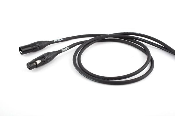 Proel BRV250LU10BK, XLR (3-pin), Hankjønn, XLR (3-pin), Hunkjønn, 10 m, Svart