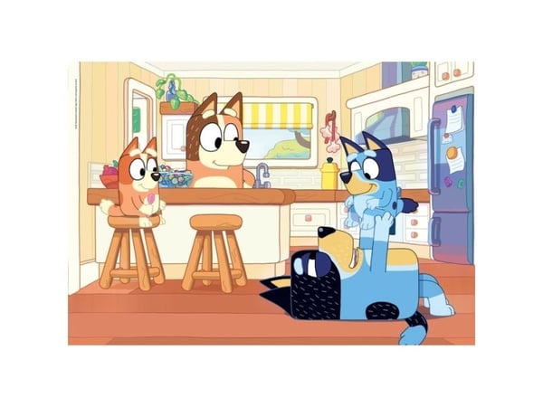 104 kpl palapelit Bluey