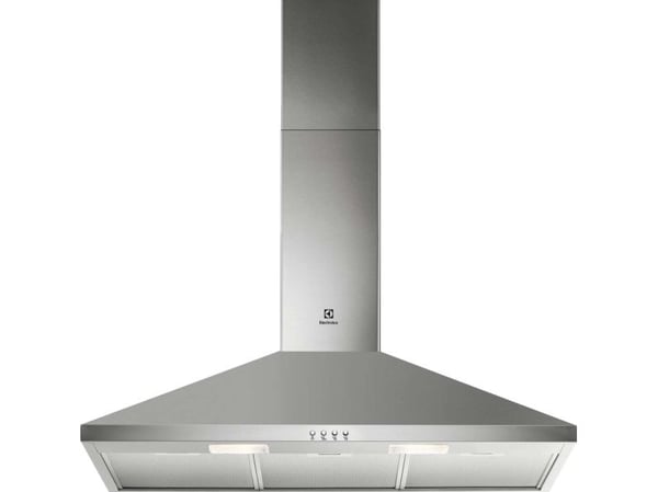 Electrolux LFC319X - Panser - røykkanal - bredde: 89.8 cm - dybde: 45 cm - ekstraksjon og resirkulasjon (-) - rustfritt stål