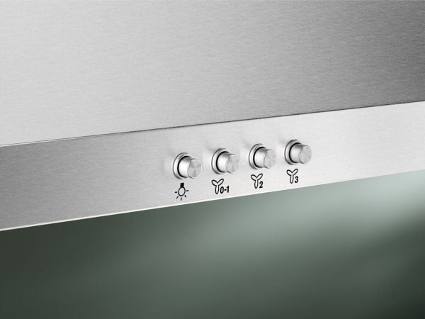 Electrolux LFC319X - Panser - røykkanal - bredde: 89.8 cm - dybde: 45 cm - ekstraksjon og resirkulasjon (-) - rustfritt stål