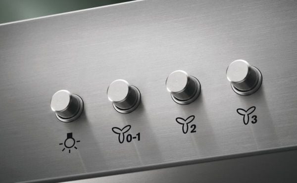 Electrolux LFC319X - Panser - røykkanal - bredde: 89.8 cm - dybde: 45 cm - ekstraksjon og resirkulasjon (-) - rustfritt stål