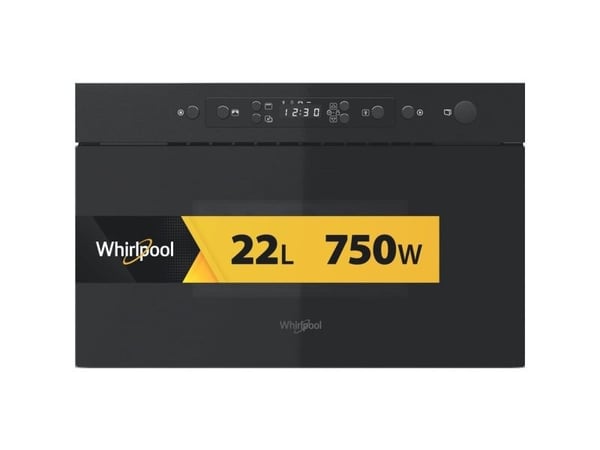 Whirlpool MBNA920B - Mikrobølgeovn med grill - innebygd - 22 liter - 750 W - svart