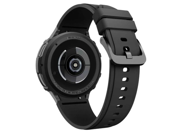 Spigen Liquid Air, Ask, Smartwatch, Svart, Samsung, Galaxy Watch 6 Classic (43mm), Termoplastisk polyuretan (TPU)