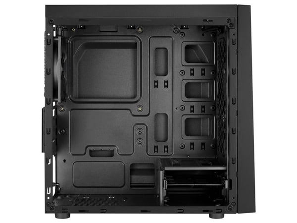 Aerocool Bolt Mini, Mini Tower, PC, Musta, mikro ATX, Mini-ATX, ABS-synteettinen, Akryyli, SPCC, Pelaaminen