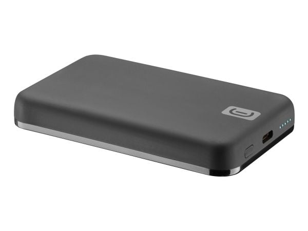 Cellularline 8018080449604, 5000 mAh, Langaton lataaminen, Musta Cellularline 8018080449604, 5000 mAh, Langaton lataaminen, Musta