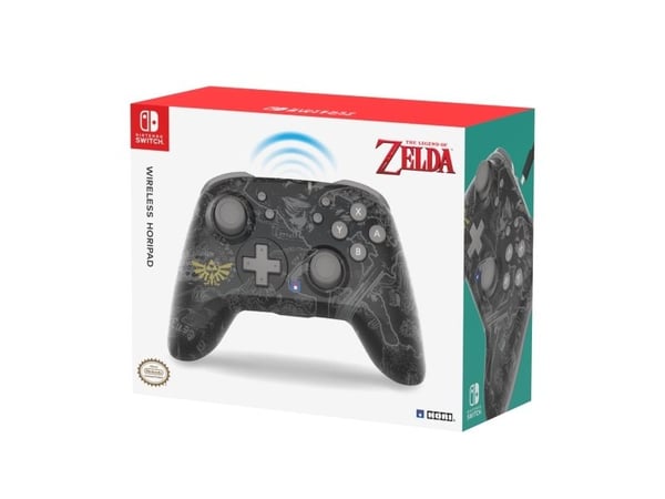 HORIPAD - The Legend of Zelda - spelkontroll - trådlös - Bluetooth - för Nintendo Switch