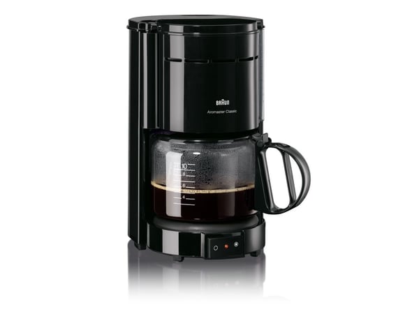 Braun KF 47/1 BK, Droppande kaffebryggare, Malat kaffe, 1000 W, Svart