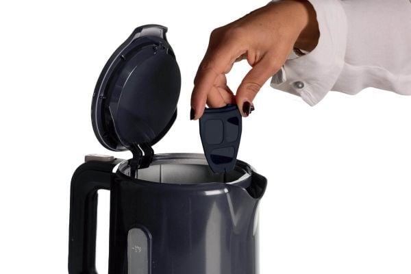 Ariete 2846/00, 1,7 l, 2200 W, Svart, Plast, Vannivåindikator, Trådløs