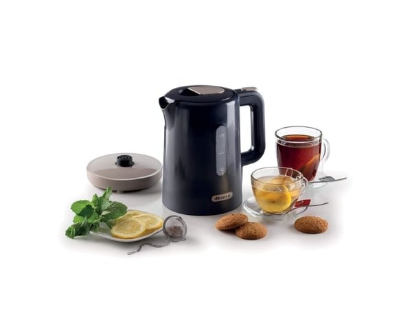 Ariete 2846/00, 1,7 l, 2200 W, Svart, Plast, Vannivåindikator, Trådløs