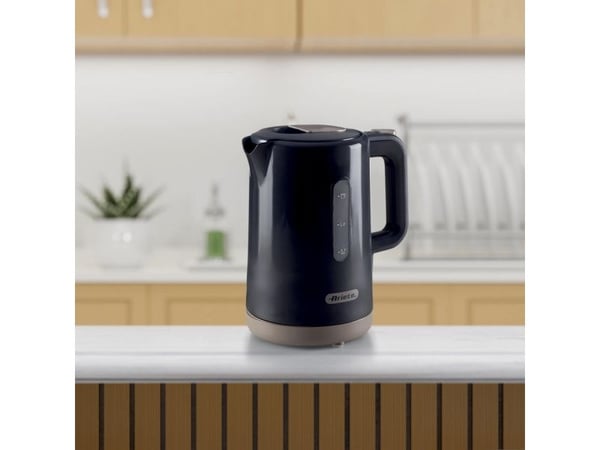 Ariete 2846/00, 1,7 l, 2200 W, Svart, Plast, Vannivåindikator, Trådløs