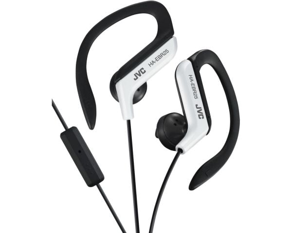 JVC HA-EBR25-W-E, Langallinen, 16 - 20000 Hz, Urheilu, 13 g, Kuulokkeet, Valkoinen