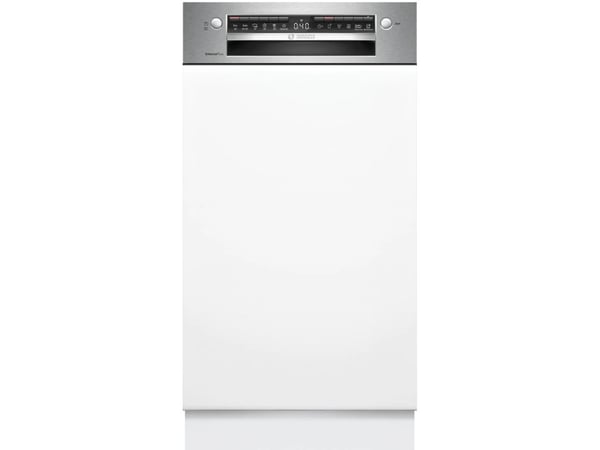 Bosch Serie 4 SPI4HMS49E, Halvveis innebygget, Slimline (45 cm), Svart, Rustfritt stål, Knapper, 1,75 m, 1,65 m