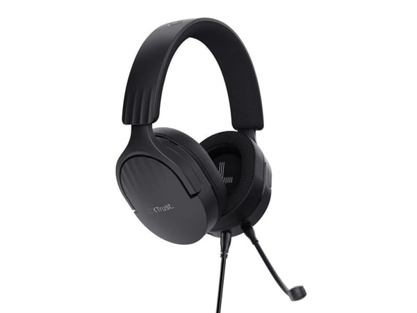 Trust GXT 489 FAYZO, Langallinen, Pelaaminen, 20 - 20000 Hz, 256 g, Kuulokkeet, Musta
