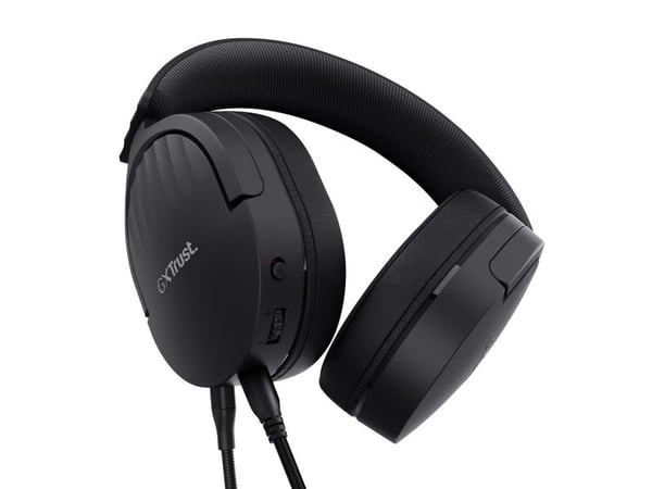 Trust GXT 489 FAYZO, Langallinen, Pelaaminen, 20 - 20000 Hz, 256 g, Kuulokkeet, Musta