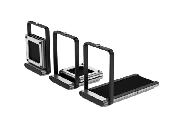 Kingsmith X21, 100 kg, 0,5 km/t, 12 km/t, Kalorier, Afstand, Hastighed, Step counter, Tid, Grå, ABS, Akryl, Aluminium