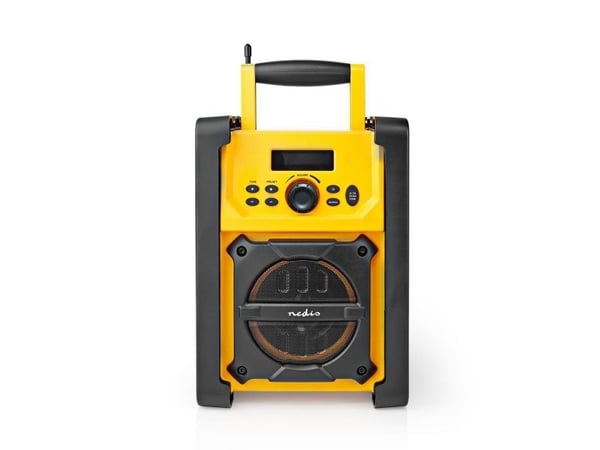 Nedis RDFM3100YW, Arbeidsplass, Digitalt, FM, 87,5 - 108 MHz, 15 W, 6 cm Nedis RDFM3100YW, Arbeidsplass, Digitalt, FM, 87,5 - 108 MHz, 15 W, 6 cm