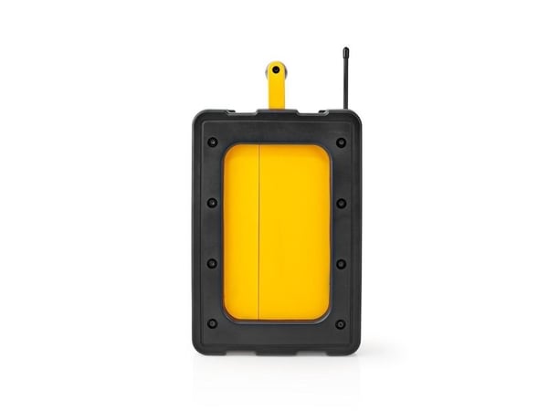Nedis radio Nedis RDFM3100YW radio Workplace Digital Svart, Gul