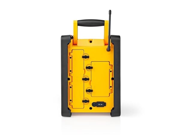 Nedis radio Nedis RDFM3100YW radio Workplace Digital Svart, Gul