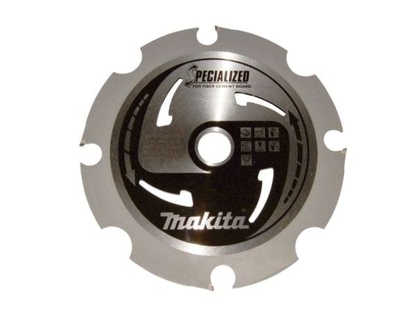 Makita Specialized - Cirkelsågblad - för fiber cement boards - 165 mm - 4 tänder