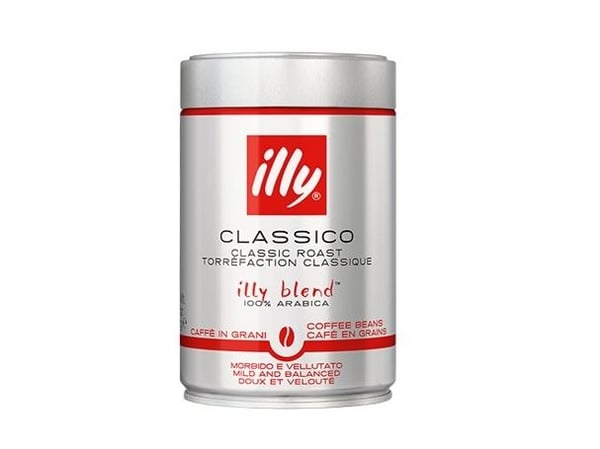 Illy Espresso 250 g, 250 g, Espresso, Middels brent, 24 måned(er), 1 stykker, Berholder/kanne
