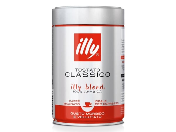 Illy Espresso, 250 g, Middels brent, Espresso, 24 måned(er), 1 stykker, 91,2 mm