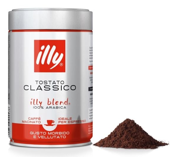 Illy Espresso, 250 g, Middels brent, Espresso, 24 måned(er), 1 stykker, 91,2 mm
