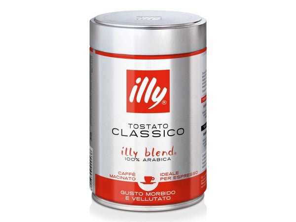 Illy Espresso, 250 g, Middels brent, Espresso, 24 måned(er), 1 stykker, 91,2 mm